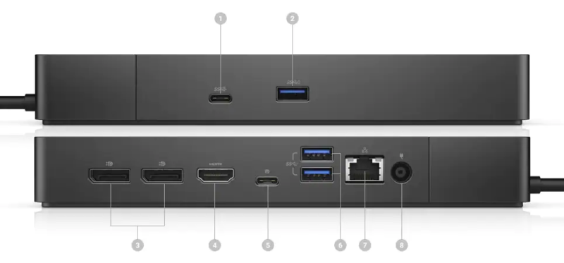 Dell Performance Dock – WD19DCS 240W Portlar