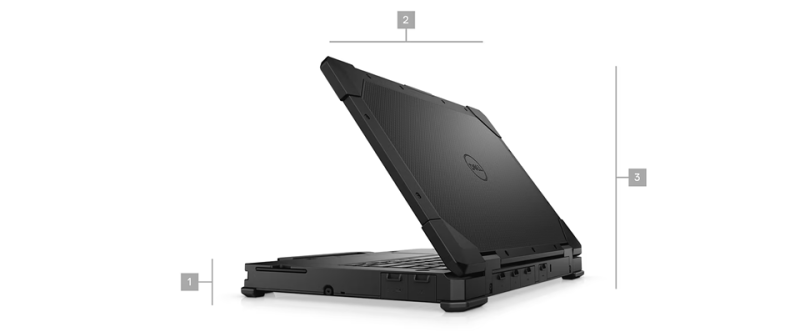 Latitude 5430 Rugged Notebook Boyutlar ve Ağırlık