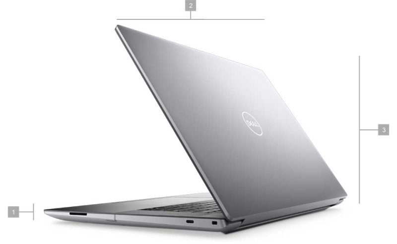 DELL Precision 5690 Boyutlar ve Ağırlık