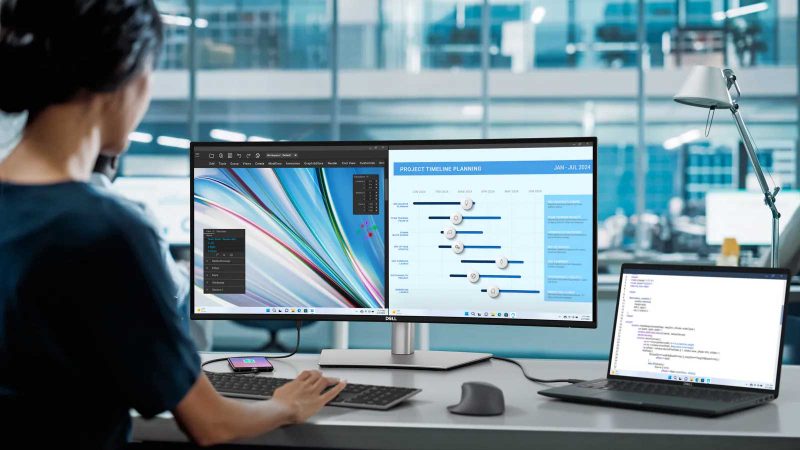 DELL UltraSharp 34 Kavisli Thunderbolt™ Hub Monitör - U3425WE