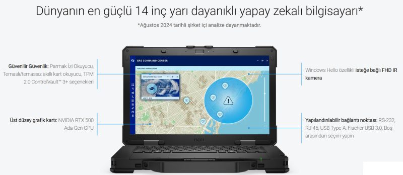 DELL Pro Rugged 14 Notebook